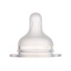 Canpol babies Szilikon etetőcumi az S-alakú cumisüvegekhez, 3hó+, 2db, lassú