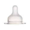 Canpol babies Szilikon etetőcumi az S-alakú cumisüvegekhez, 3hó+, 2db, lassú
