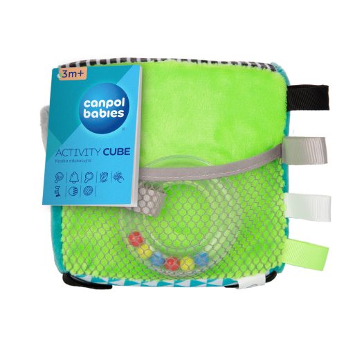 Canpol babies Puha kocka érzékelővel, 12x12x12 - BEARS