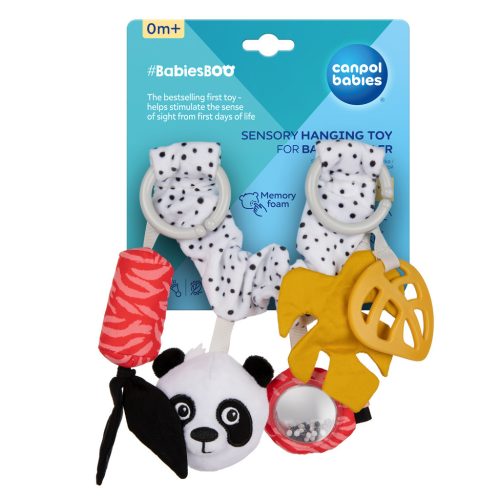 Canpol babies Felakasztható fejlesztőjáték babakocsihoz, BabiesBoo