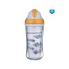 Canpol babies Sport pohár szilikon flip-top szívószállal, 260 ml, autók