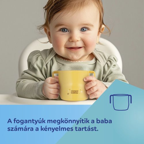 Canpol babies Itatópohár SMART 180 ml 12hó+ - türkiz