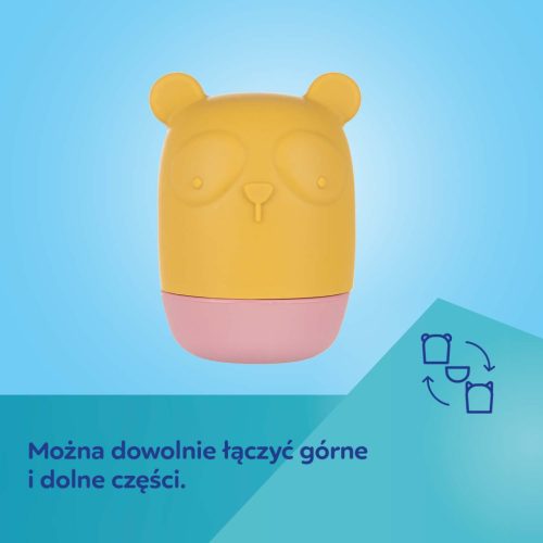 Canpol babies Szilikon fürdőjáték szett, 4 db