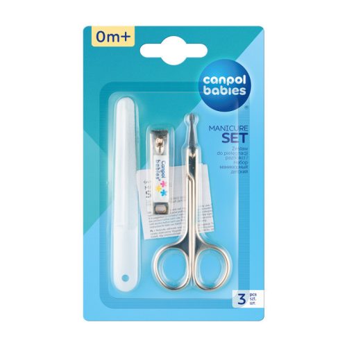 Canpol babies Baba körömápoló készlet