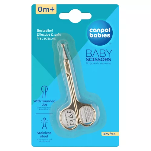 Canpol babies Baba körömolló kerek véggel