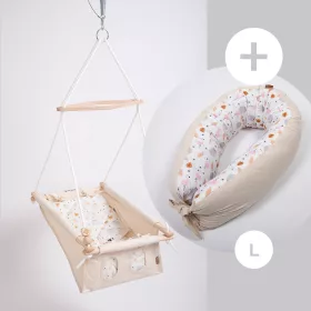   Incababy babahinta Coco Friends FW + Incababy Kismama Párna Coco Friends L + Incababy hintarugó + hintahorog