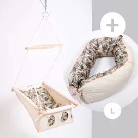   Incababy babahinta Deep Nature FW + Incababy Kismama Párna Deep Nature L + Incababy hintarugó + hintahorog
