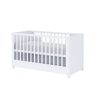 Todi Elegant 3 fiókos komód + 70x140-es átalakítható babaágy + standard pelenkázó toldalék