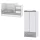 Lorelli Maxi Plus kombi ágy 70x160 + Exclusive szekrény - White & Artwood