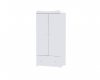 Lorelli Dream kiságy 70x140 + Cupboard pelenkázó komód + Exclusive szekrény - White