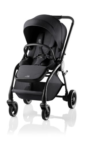 Britax Römer Rio Style 2az1-ben babakocsi +Baby Safe Core hordozó + bázistalp - Carbon Black