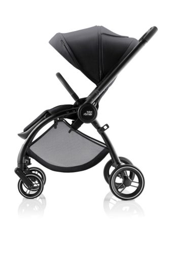 Britax Römer Rio Style 2az1-ben babakocsi +Baby Safe Core hordozó + bázistalp - Carbon Black