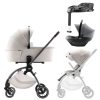 Britax Römer Rio Lux 2az1-ben babakocsi +Baby Safe Core hordozó + bázistalp - Soft Taupe