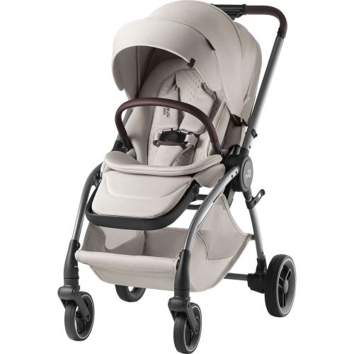 Britax Römer Rio Lux 2az1-ben babakocsi +Baby Safe Core hordozó + bázistalp - Soft Taupe