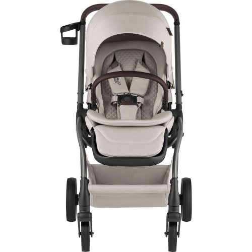 Britax Römer Rio Lux 2az1-ben babakocsi +Baby Safe Core hordozó + bázistalp - Soft Taupe