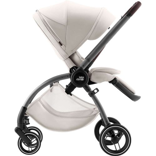 Britax Römer Rio Lux 2az1-ben babakocsi +Baby Safe Core hordozó + bázistalp - Soft Taupe