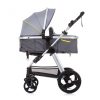 Chipolino Havana babakocsi mózessé alakítható sport résszel + autóshordozó 0-13kg - Graphite