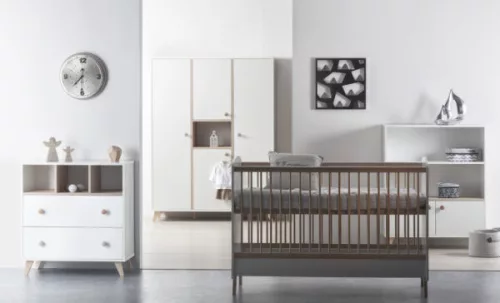Faktum Colette Fehér 120x60-as babaágy - fehér