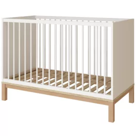 Faktum Loop White&Oak 120-as babaágy - fehér
