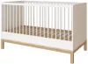 Faktum Loop White&Oak Átalakítható 140-es babaágy (2 doboz) - fehér