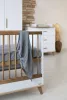 Faktum FLIP White & Oak 120-as babaágy - fehér