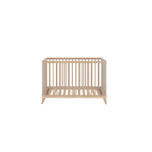Faktum FLIP White & Oak átalakítható 140-es babaágy (2 doboz) - fehér