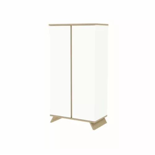 Faktum Sienna White 2 osztású szekrény (3 doboz) - fehér
