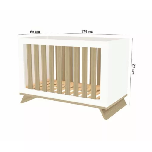 Faktum Sienna White 120-as babaágy (2 doboz) - fehér