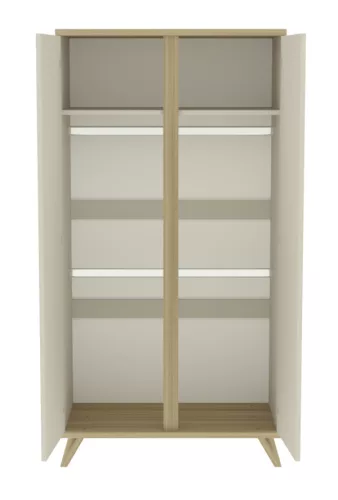 Faktum Sienna Cashmere 2 osztású szekrény (3 doboz) - kasmír