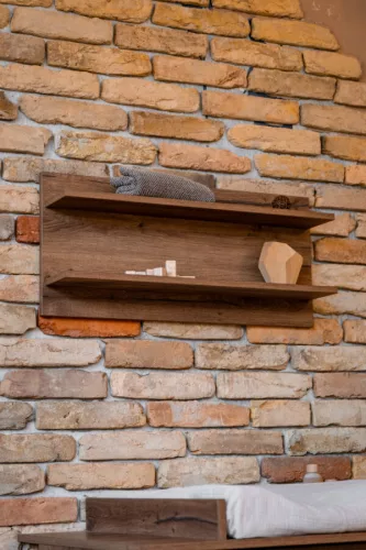 Faktum Nest Walnut Falipolc - mogyoró