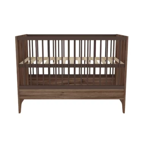 Faktum Nest Walnut 120-as babaágy - mogyoró