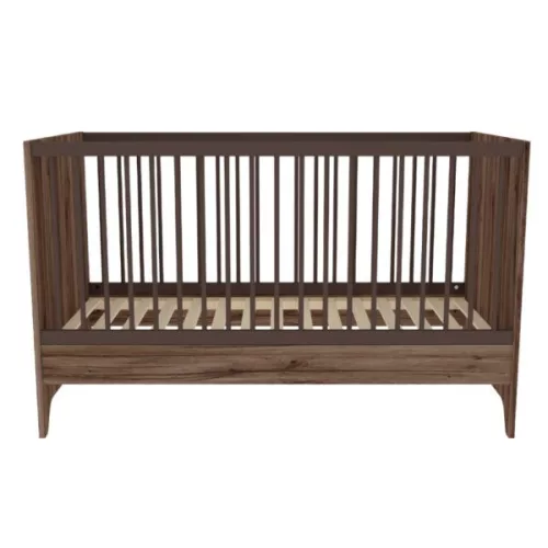 Faktum Nest Walnut Átalakítható 140-es babaágy (2 doboz) - mogyoró
