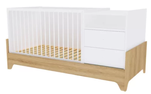 Faktum LUMINA White Kombi babaágy (4 doboz) - fehér