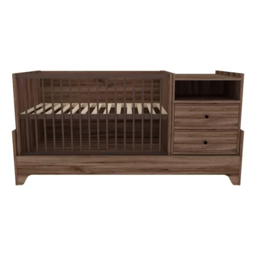 Faktum Nest Walnut Kombi babaágy (4 doboz) - mogyoró