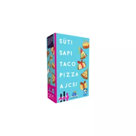 Süti, sapi, taco, pizza, ajcsi