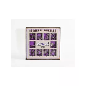 Eureka  - 10 Metal Puzzle Set - lila *-***