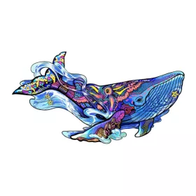 Eureka  - Fa puzzle – Bálna (FSC-wood)