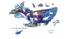 Eureka  - Fa puzzle – Bálna (FSC-wood)