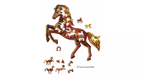 Eureka  - Fa puzzle – Vadló (FSC-wood)