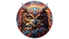Eureka  - Fa puzzle – Bagoly 2 (FSC-wood)