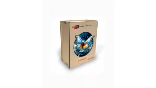 Eureka  - Fa puzzle – Pillangó (FSC-wood)