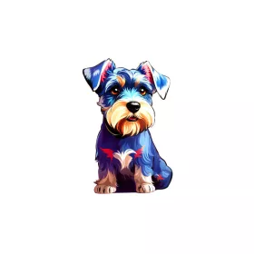 Eureka  - Fa puzzle – Schnauzer (FSC-wood)