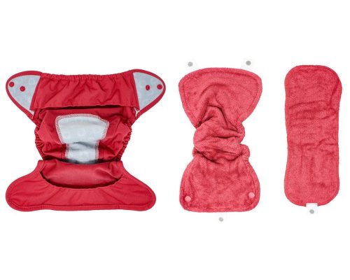 Pop-in bambusz pelenka - patentos - Coral