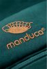 Manduca XT biopamut csatos babahordozó - Denimteal-Toffee