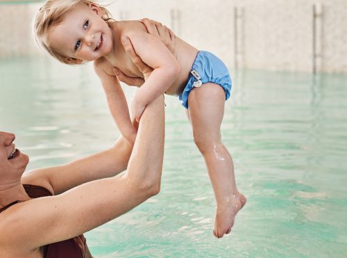 Vimse állítható úszópelenka - Pink