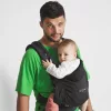LoveRadius Hoodie 2 csatos babahordozó - Black forest