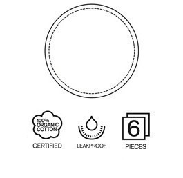 Imse Melltartóbetét szárazontartó réteggel (6db)