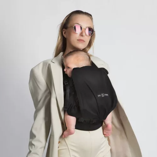 LoveRadius Physio 2. csatos babahordozó fekete (Fizio 2)