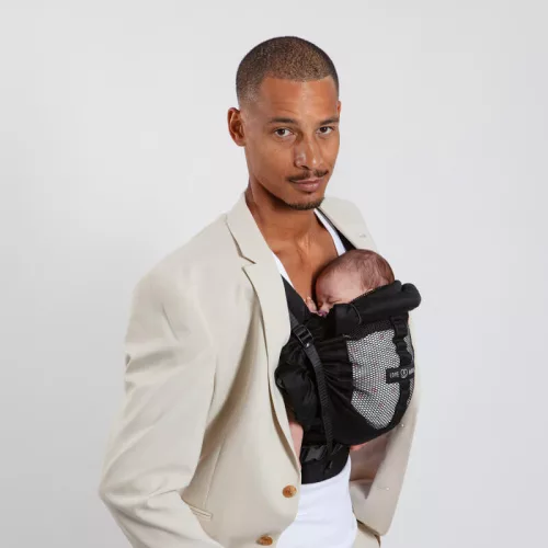 LoveRadius Physio 2. csatos babahordozó fekete (Fizio 2)