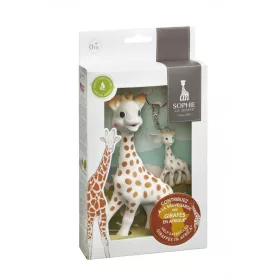   Sophie 'Sauvons les girafes' Sophie zsiráf+kulcstartó szett